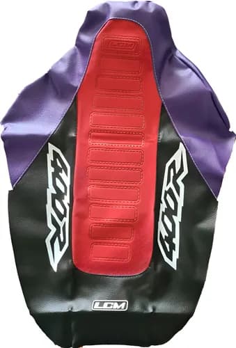 Funda Asiento Lcm Para Xr400 / Xr 400 / Xr400r Violeta Rojo Rojo — foto 1 de 4