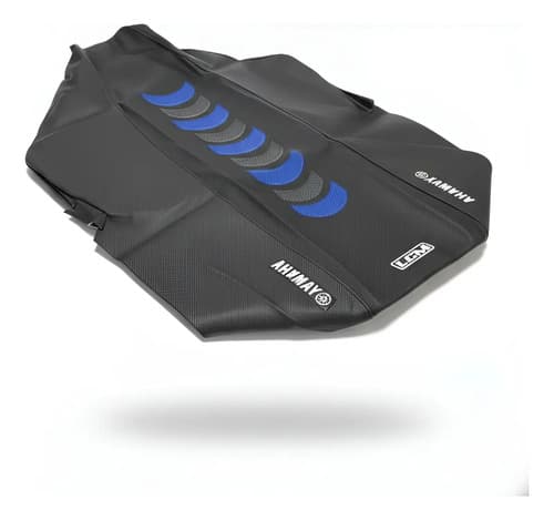 Funda Asiento Lcm Yamaha Banshee 350 Lcm Negra Gajos Azules Negro — foto 1 de 6