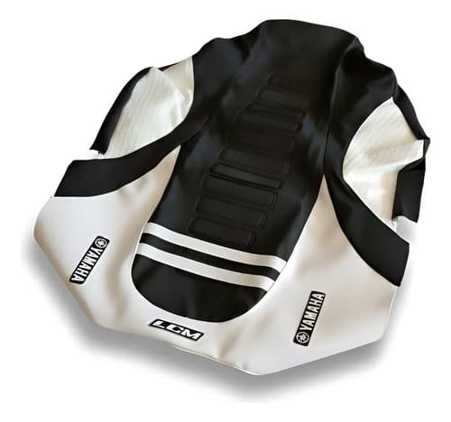 Funda Asiento Para Yamaha Banshee 350 Negro Tiras Blancas Negro — foto 1 de 6