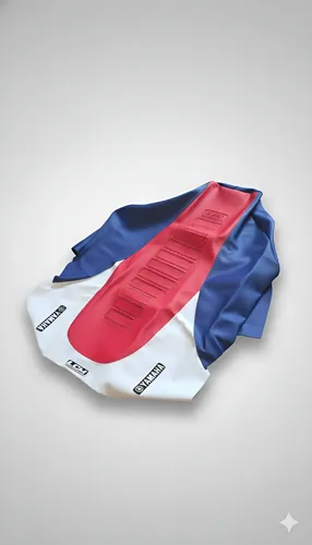 Funda De Asiento Para Yamaha Banshee 350 Azul, Rojo Blanco Rojo — foto 1 de 6