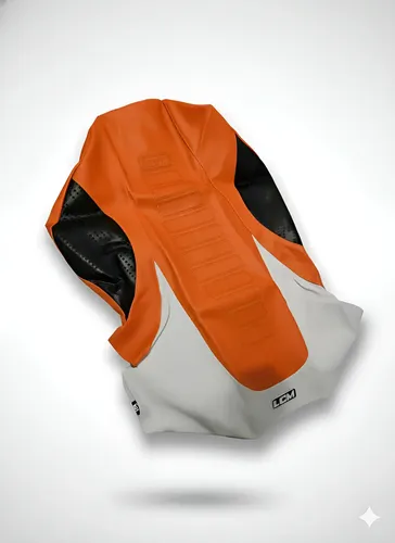 Funda Asiento P/ Yamaha Banshee 350 Naranja Blanco Negro Lcm Naranja — foto 1 de 6