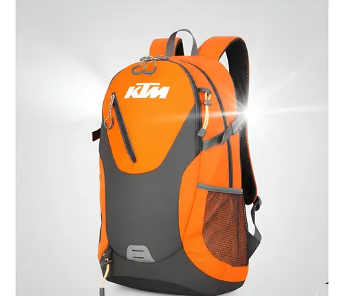 Mochila Resistente Naranja Para Amantes De Motos Ktm Unica Naranja — foto 1 de 3