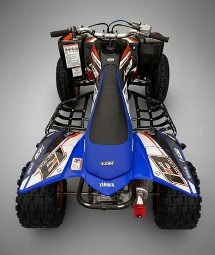 Fundas Asiento Para Yamaha Raptor 700 Lcm Grip Negro-azul Negro — foto 1 de 5