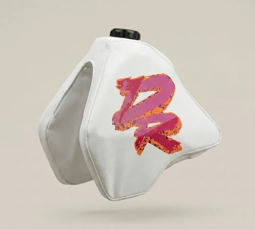 Funda Tanque Para Suzuki Dr 350, Dr350r 93 Dr350 Rosa Rosa Chicle — foto 1 de 4