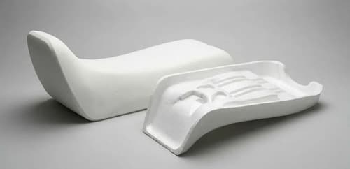 Goma Espuma Foam Asiento Para Xr80 Xr100 88 00 Alta Densidad Blanco — foto 1 de 4