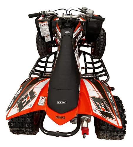 Funda Asiento Tapizado Yamaha Yfz 450 Carbu Lcm Negro — foto 1 de 5