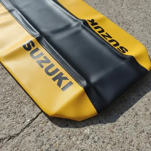 Funda Asiento Para Suzuki Dr350 Dr 250 1999 Amarillo — foto 1 de 3