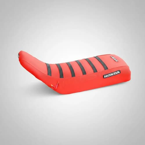 Funda Asiento Lcm Grip Para Xr600r Xr 600 Rojo Negro — foto 1 de 5
