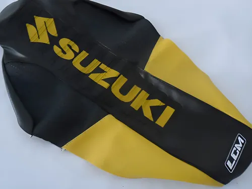 Funda Asiento Lcm Grip Para Suzuki Rmz 250 Rmz 450 Amarillo — foto 1 de 3