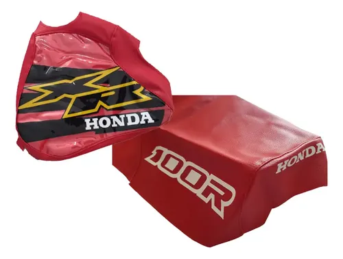 Funda Asiento + Funda Tanque Para Xr 100r Xr100 2000 Rojo Rojo — foto 1 de 4