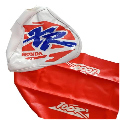 Funda Asiento + Funda Tanque Para Xr 100r Xr100r Xr100 1994 Naranja — foto 1 de 2