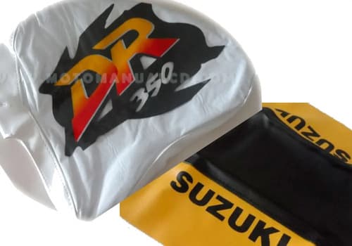 Kit Funda Asiento + Funda Tanque Suzuki Dr 350 Dr350 Amarill Amarillo — foto 1 de 3