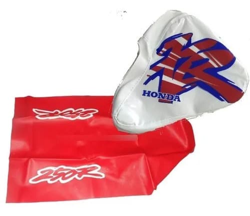 Funda Tanque Funda Asiento Para Honda Xr 250r Xr250 1995 Blanco Rojo — foto 1 de 4