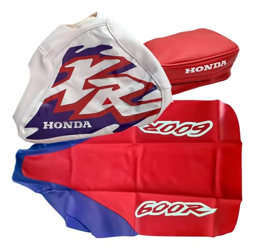 Funda Asiento Funda Tanque Bolso Para Honda Xr 600 Xr600 96 Lila — foto 1 de 6