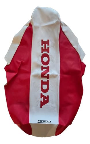 Funda Asiento Lcm Para Honda Xr250 1990- 95 Ultragrip Rojo Rojo Blanco — foto 1 de 6