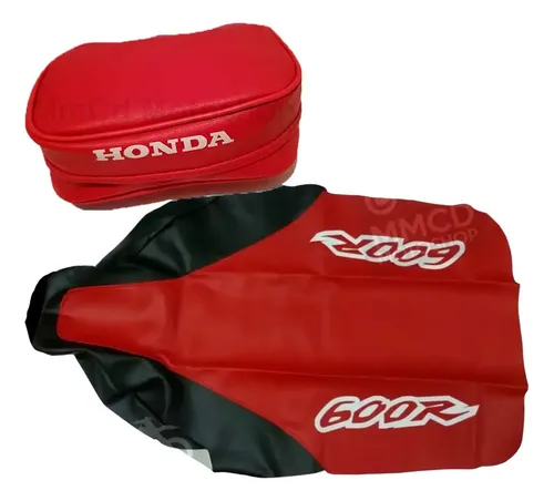 Funda Asiento Tapizado + Bolso Para Xr 600 Xr600 1997 Rojo/negro — foto 1 de 3