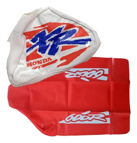 Kit Funda Asiento Y Tanque Para Honda Xr 600 Xr600 1994 Naranja Oscuro — foto 1 de 4