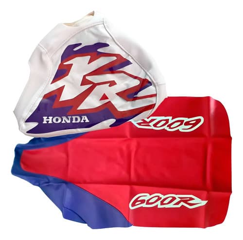 Funda Tanque + Funda Asiento Para Xr 600 Xr600 1996 96 Rojo/violeta — foto 1 de 4