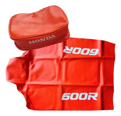 Funda Asiento Tapizado + Bolso Para Xr600 Xr 600 92 Naranja — foto 1 de 4