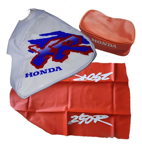 Kit Funda Tanque Asiento Bolsito Para Xr250 Xr 250r 93 Naranja — foto 1 de 6