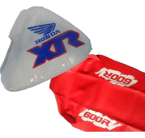 Kit Funda Asiento + Funda Tanque Honda Xr600r Xr 600 1991 Rojo — foto 1 de 4