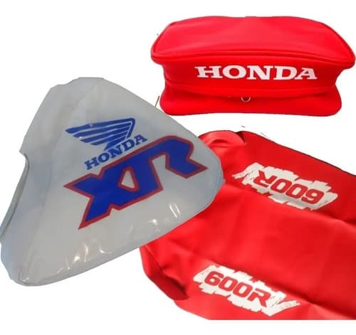 Funda Asiento Funda Tanque Bolso Para Xr600r Xr 600 Xr600 91 Rojo — foto 1 de 4