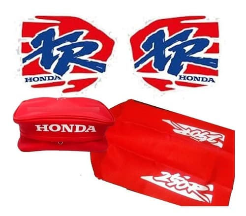 Calcos Funda Asiento Bolso Para Honda Xr250r Xr 250 Xr250 94 Naranja — foto 1 de 2
