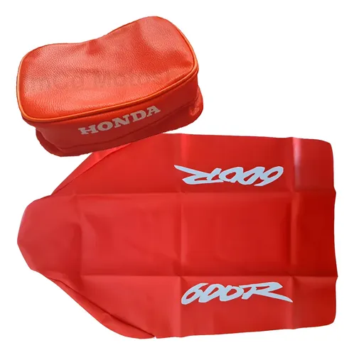 Funda Asiento Tapizado + Bolso Para Honda Xr 600r Xr600 1993 Naranja Oscuro — foto 1 de 4