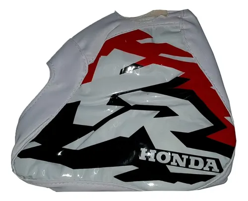 Funda Tanque Honda Xr400 Xr 400 1997 Envios A Todo El Pais Blanco Rojo — foto 1 de 3