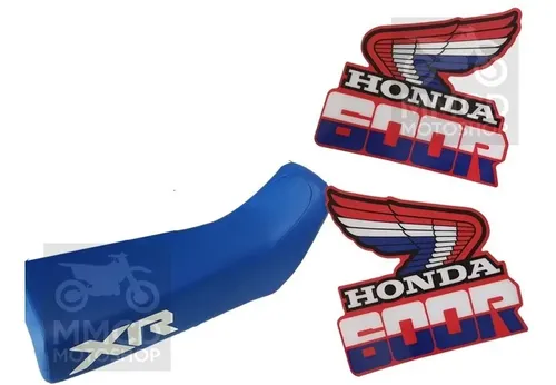 Calcos Graficas Funda Asiento Tap Honda Xr600r Xr 600 1985 — foto 1 de 5