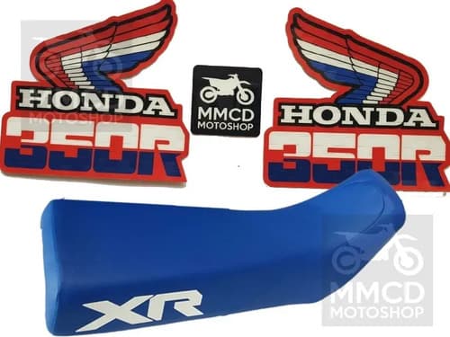 Calcos Tanque Para Honda Xr350 Xr 350 1985 + Funda Asiento — foto 1 de 3