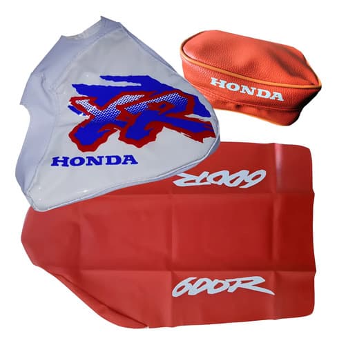Funda Asiento Funda Tanque Bolso Para Xr 600r Xr600 93 Kit Fundas Vinilo Y Cuerina — foto 1 de 6