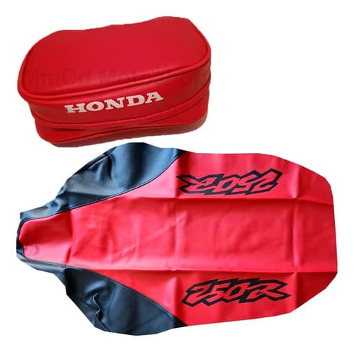 Funda Asiento Tapizado Cartuchera Bols Honda Xr250 Xr 250 98 Rojo — foto 1 de 4