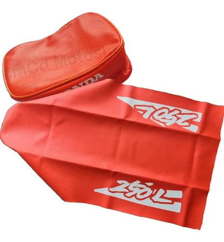 Funda Asiento Tapizado + Bolso Para Honda Xr250l Xr 250l 94 Naranja — foto 1 de 3