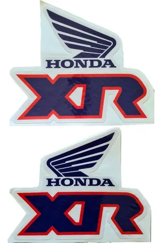Calcos Graficas Para Tanque Honda Xr80r 91 Brilloso Gruesos — foto 1 de 6