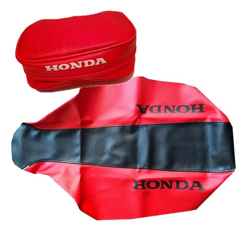 Funda Asiento Tapizado + Bolso Para Honda Xr400r Xr 400 2002 Rojo — foto 1 de 4
