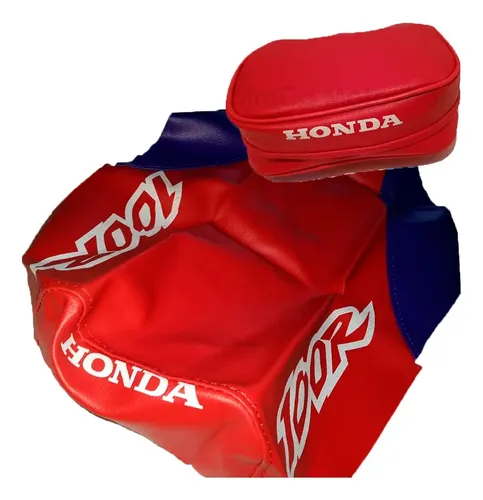 Tapizado Funda Bolso Cartuchera Honda Xr100 Xr 100 96 Violet Rojo — foto 1 de 4
