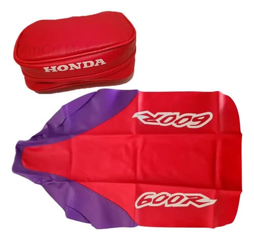 Funda Asiento Tapizado Bolso Cartu Honda Xr600r Xr 600 1996 Rojo — foto 1 de 2