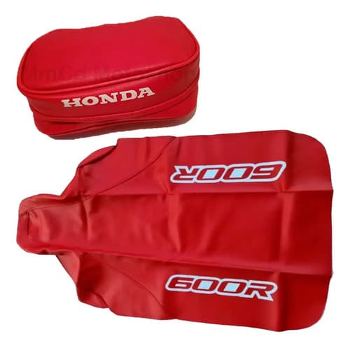 Funda Asiento Tapizado Bolso Cartu Honda Xr 600r Xr600 1999 Rojo — foto 1 de 3
