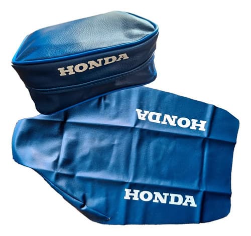Funda Asiento Tapizado Bolso Cartu Honda Xr 600 Xr600 88 Azu Azul — foto 1 de 2