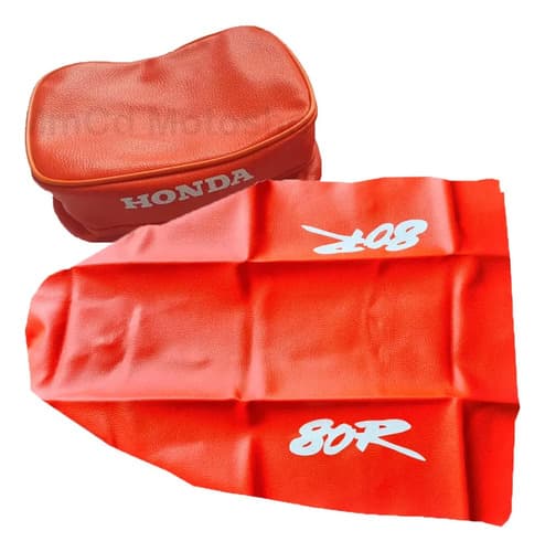 Tapizado Funda + Bolso Cartuchera Honda Xr80r Xr 80 Xr80 93 Naranja — foto 1 de 3