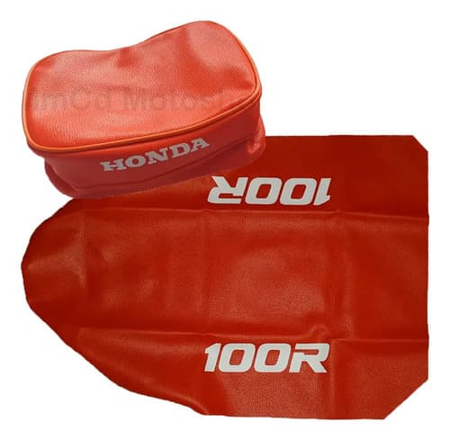 Honda Xr100 Xr 100 1992 Funda Tapizado + Bolso Cartuchera Naranja — foto 1 de 5