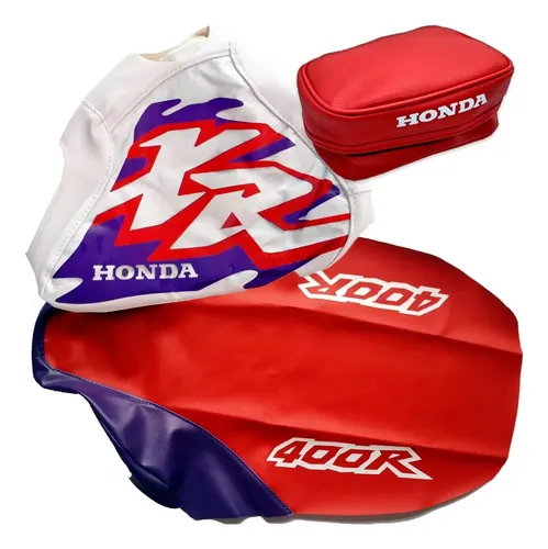 Funda Tanque Funda Asiento Cartuchera Honda Xr 400 Xr400 96 Rojo — foto 1 de 3