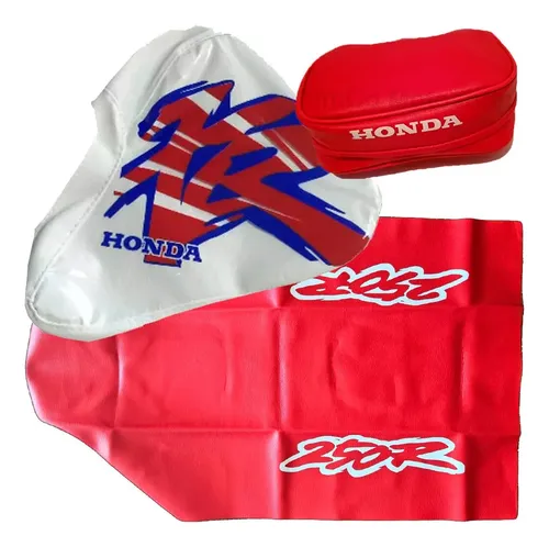 Funda Asiento Funda Tanque Y Bolso P/ Honda Xr250 Xr 250 95 Rojo — foto 1 de 6