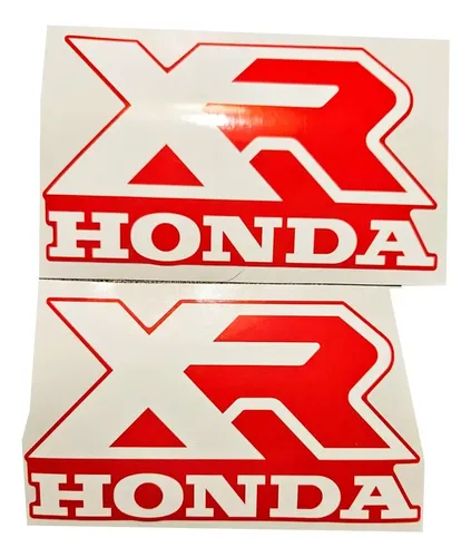 Calcos Gráficos Para Tanque Honda Xr600r Xr 600 Xr600 1986 — foto 1 de 4