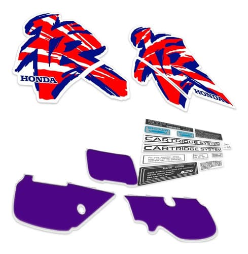 Kit Calcos Graficas Completo Honda Xr 600 Xr600 1995 95 — foto 1 de 6