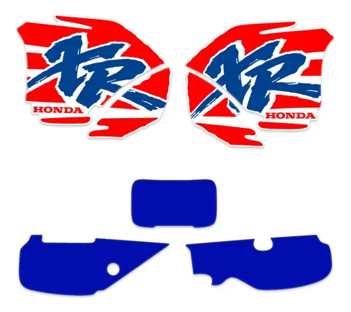 Kit Calcos Graficas Completo Para Xr600 Xr 600 1994 Grueso — foto 1 de 6