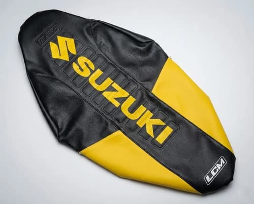 Funda Asiento Amarillo Negro Suzuki Rmx 250 Y Rmx 450 Amarillo — foto 1 de 6