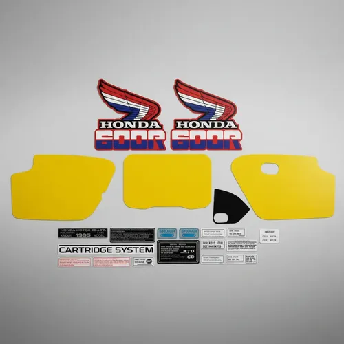 Kit Calcos Completos Para Xr600 Xr 600 Xr600r 1985 Amarillo — foto 1 de 6