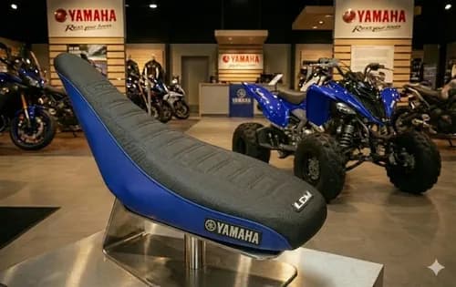 Funda Asiento Lcm Para Yamaha Raptor 125 Azul — foto 1 de 4